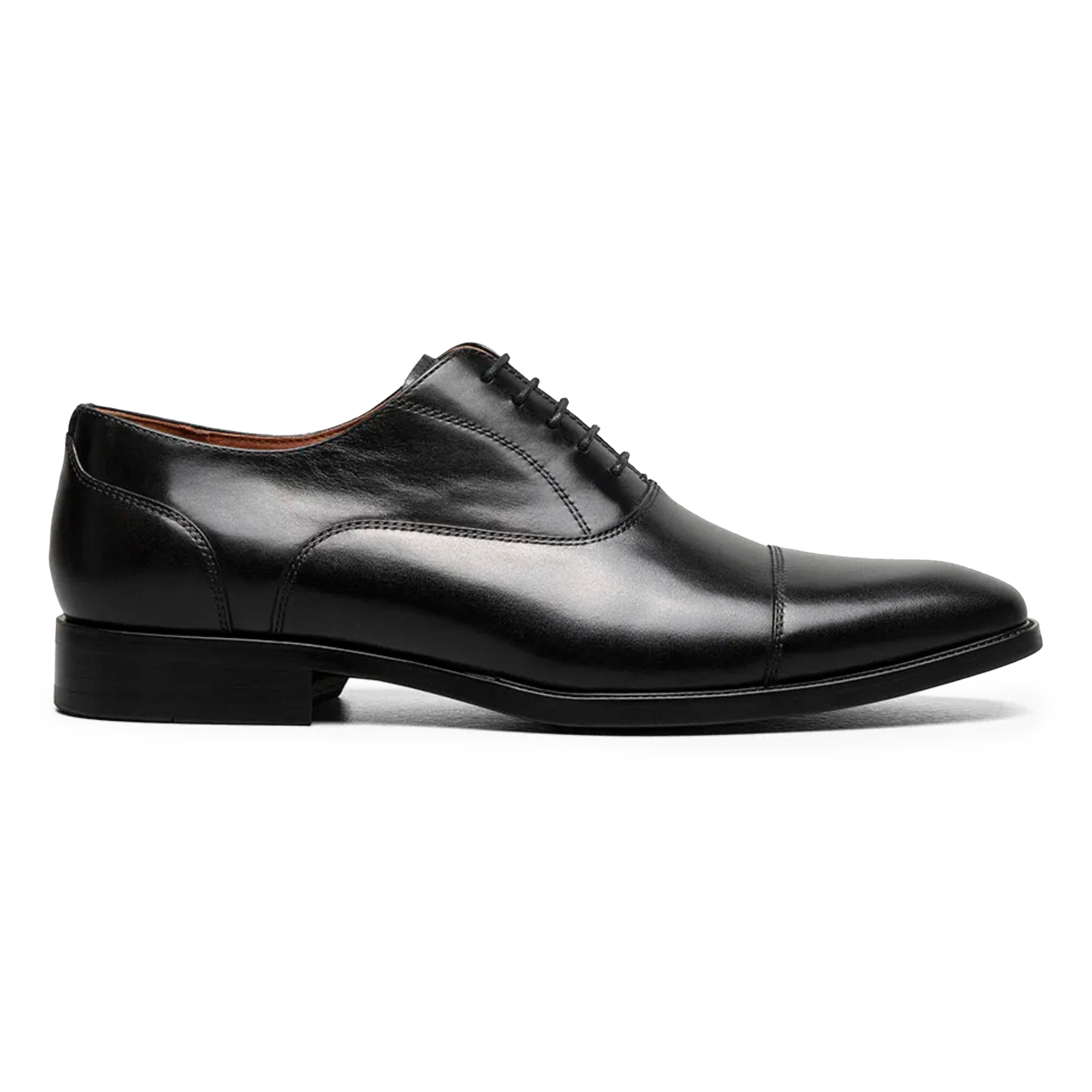Florsheim Men's Sorrento Lux Cap Toe Black Leather