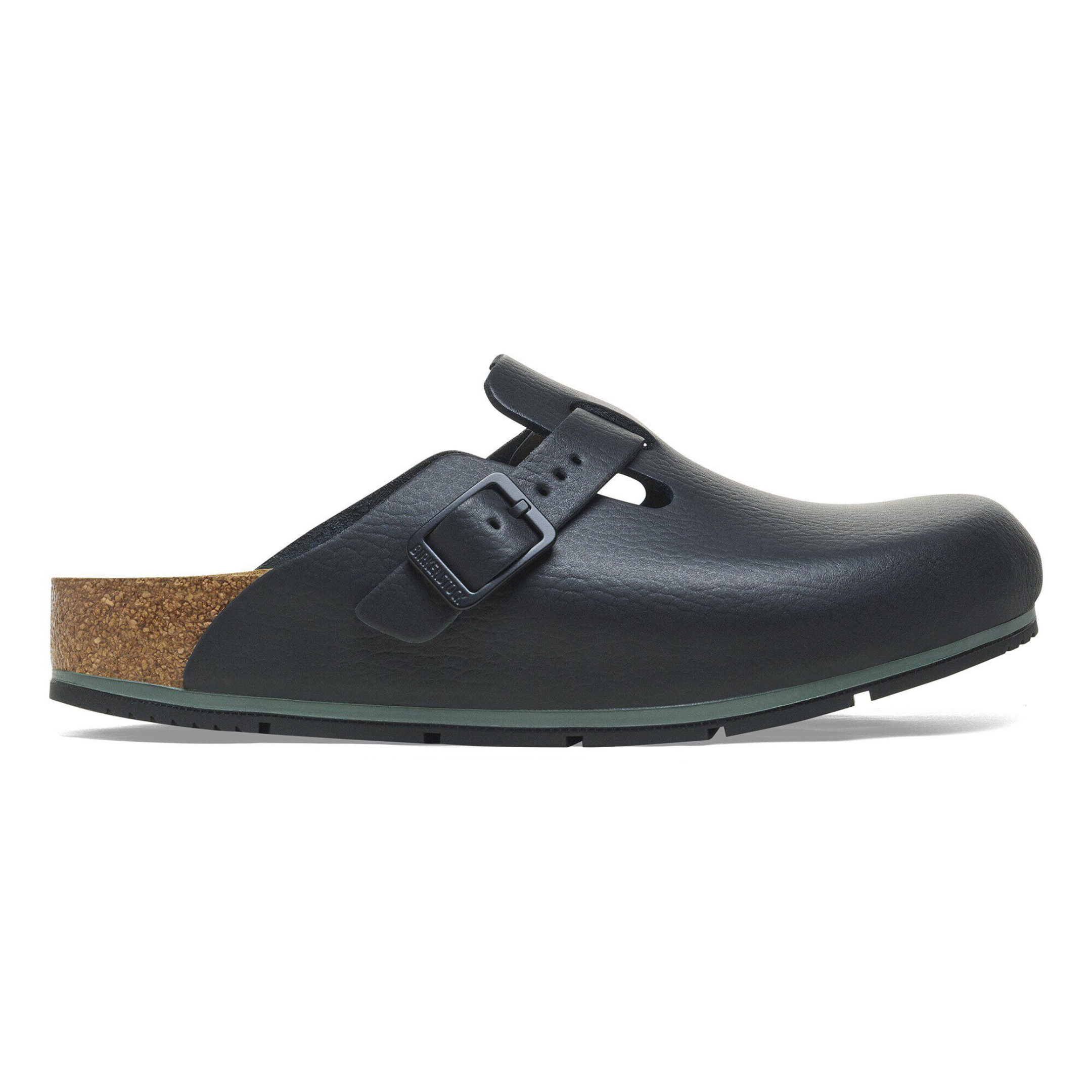 Birkenstock Men's Boston Pro Black Leather