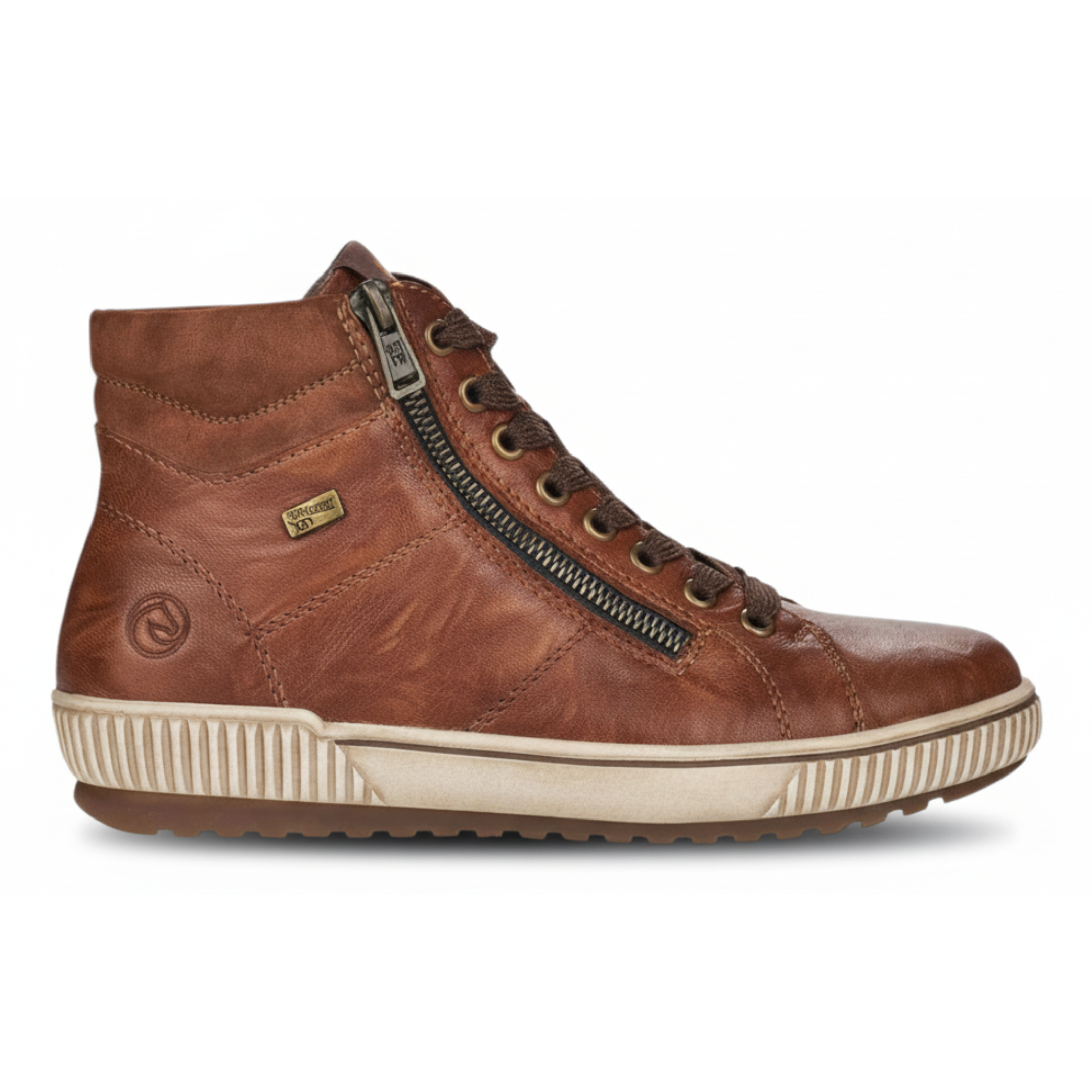 Rieker Women's D0772-22 Cuoio Leather Waterproof