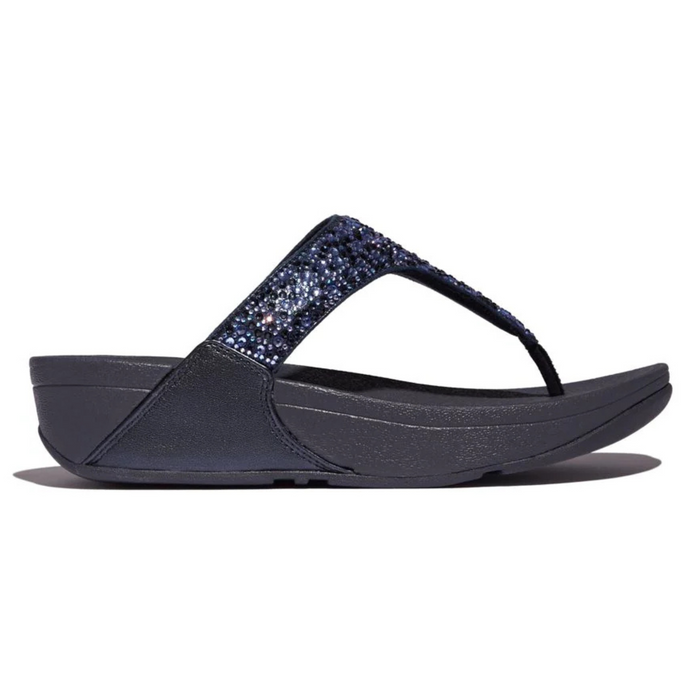 FitFlop Women's Lulu Crystal Mix Navy