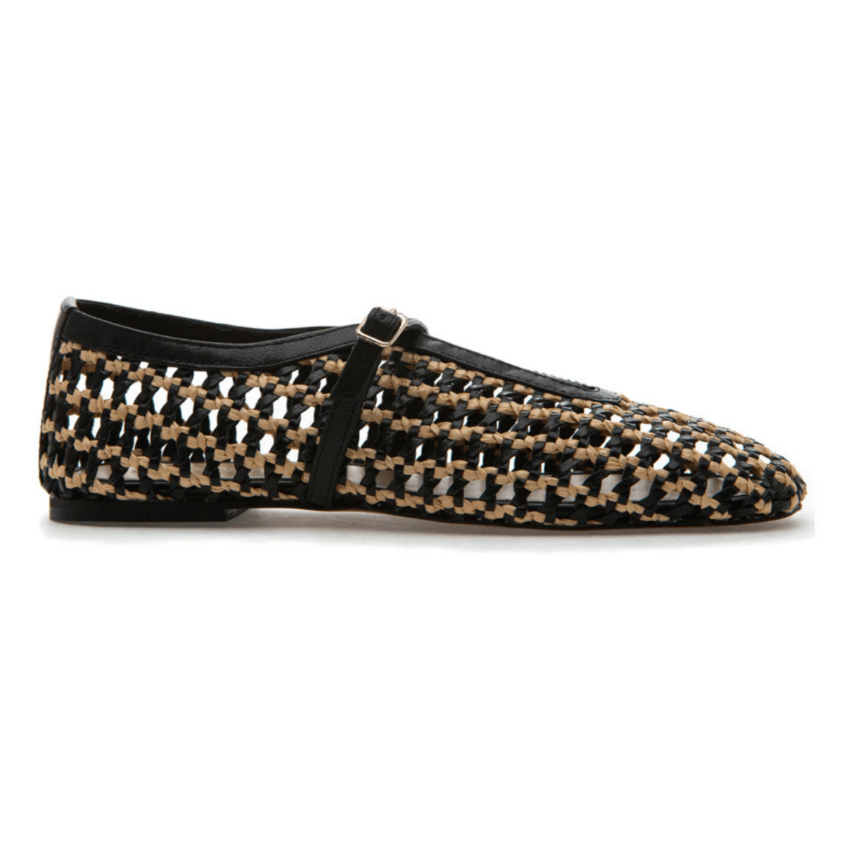 275 Central Women's Izabel Black/Raffia - 11030137 - Tip Top Shoes of New York