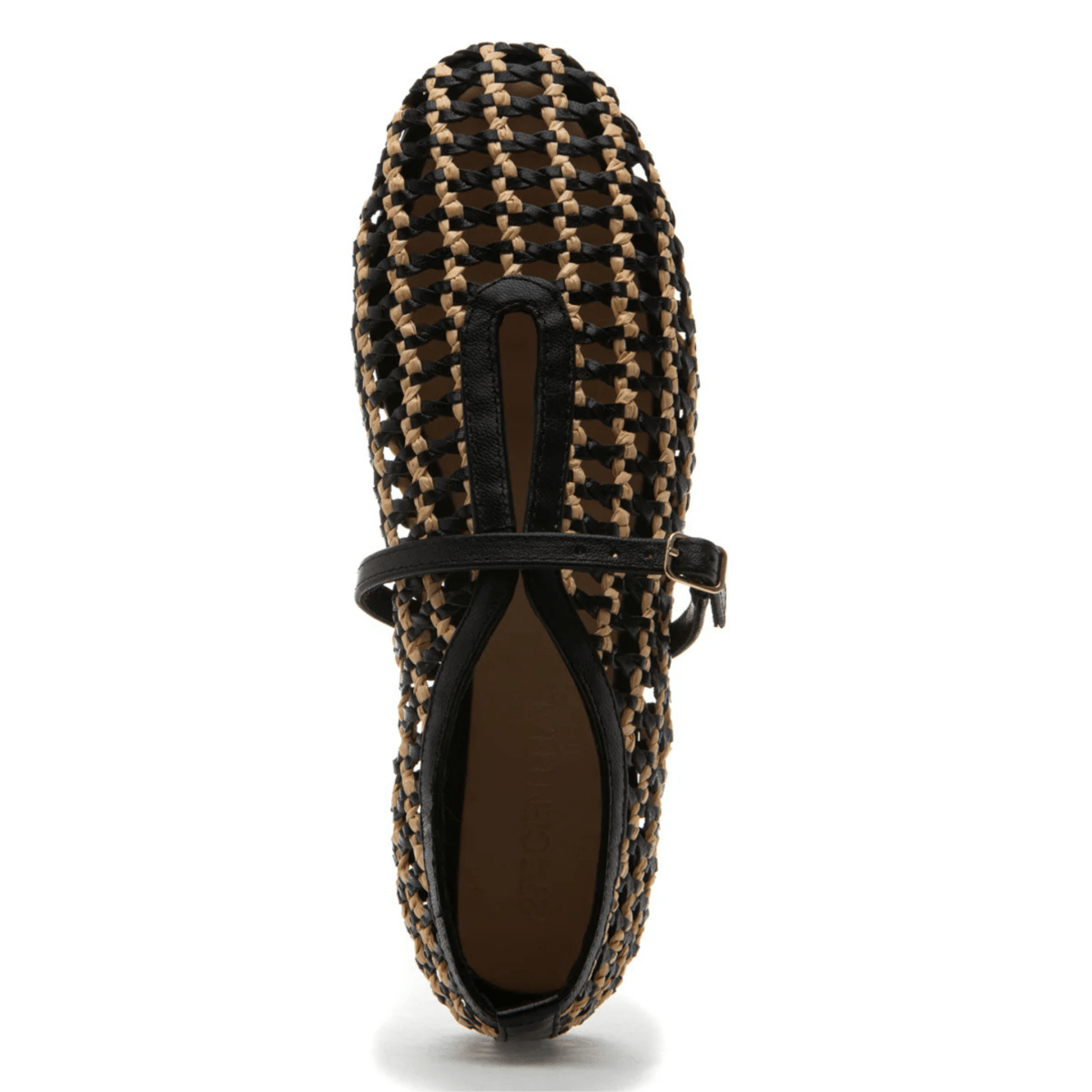 275 Central Women's Izabel Black/Raffia - 11030137 - Tip Top Shoes of New York