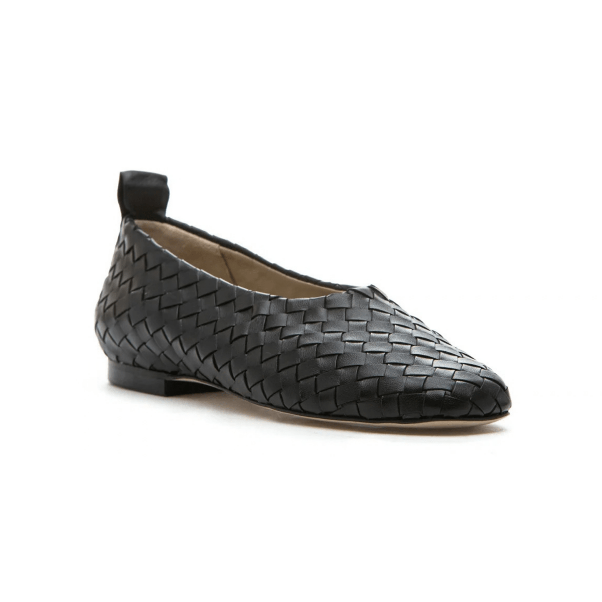 275 Central Women's Lizzie Black Woven Leather - 11043879 - Tip Top Shoes of New York