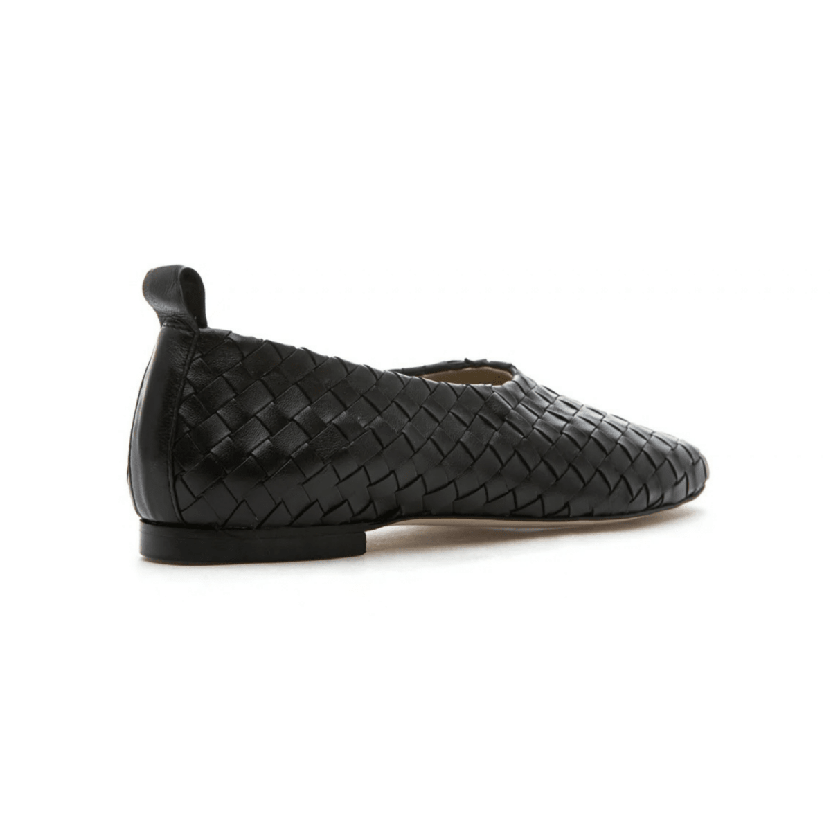275 Central Women's Lizzie Black Woven Leather - 11043879 - Tip Top Shoes of New York