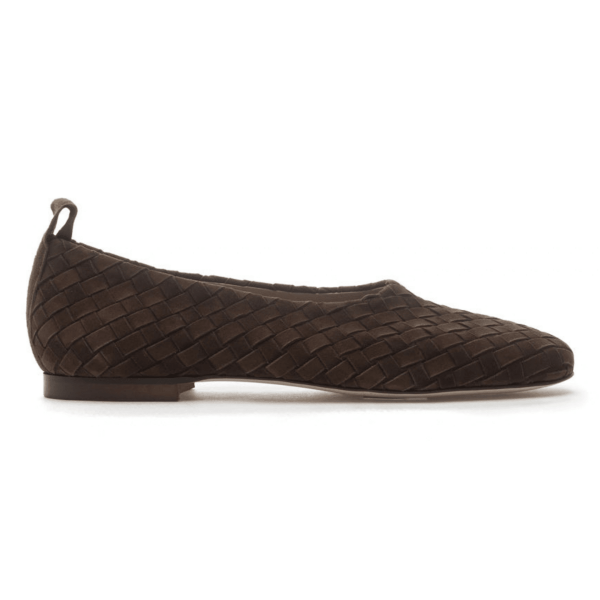 275 Central Women's Lizzie Brown Woven Suede - 11043898 - Tip Top Shoes of New York