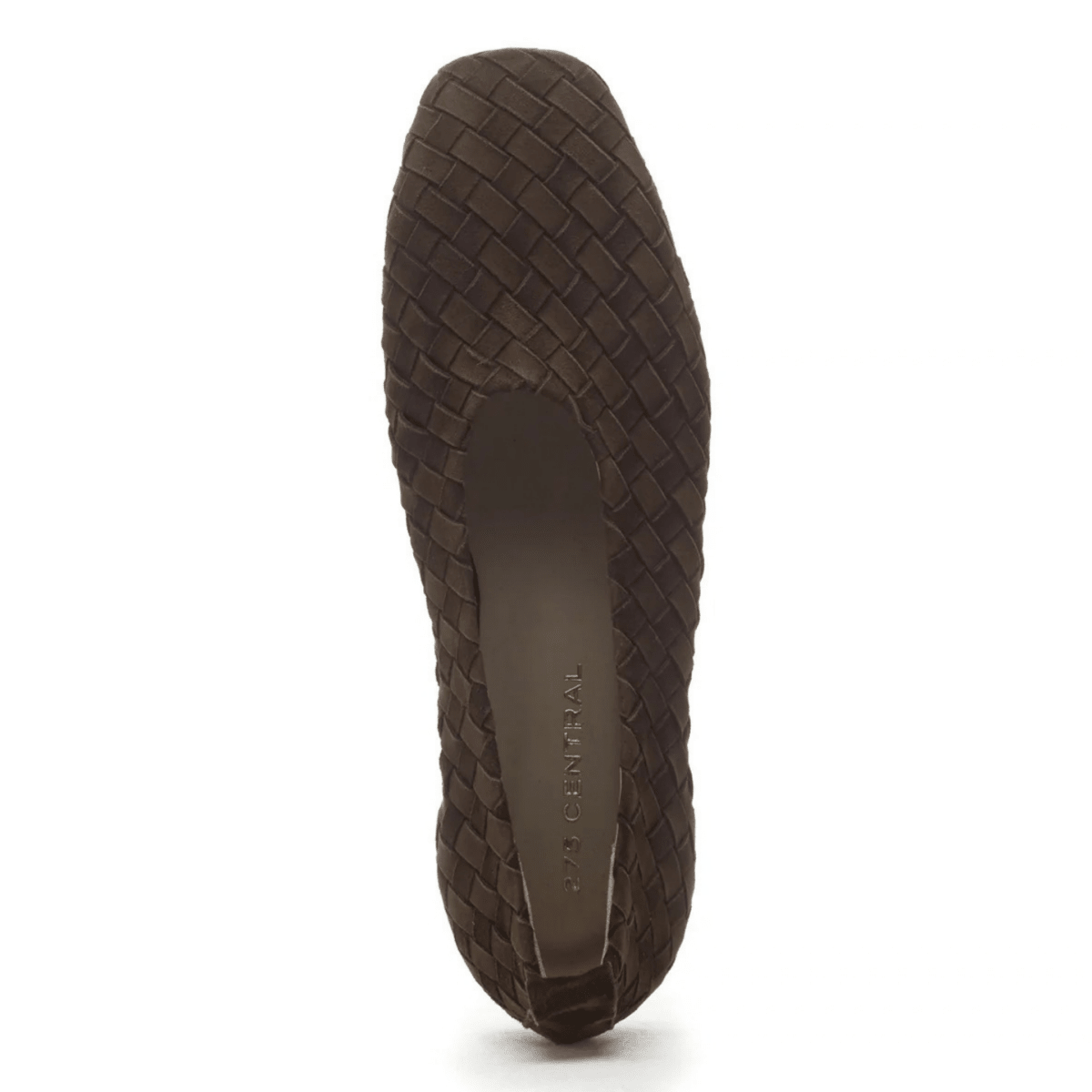 275 Central Women's Lizzie Brown Woven Suede - 11043898 - Tip Top Shoes of New York