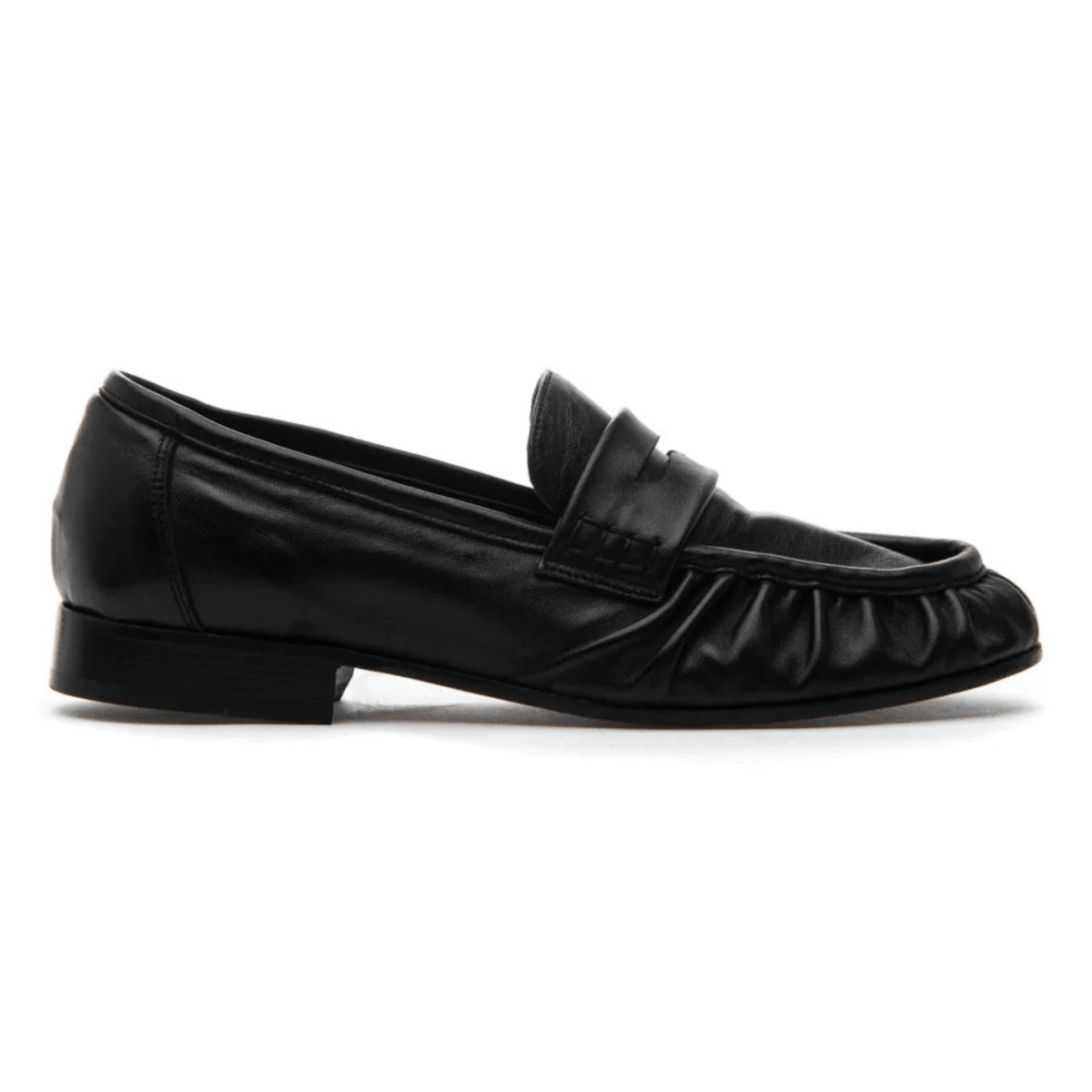 275 Central Women's Viola Loafer Black Leather - 11030080 - Tip Top Shoes of New York