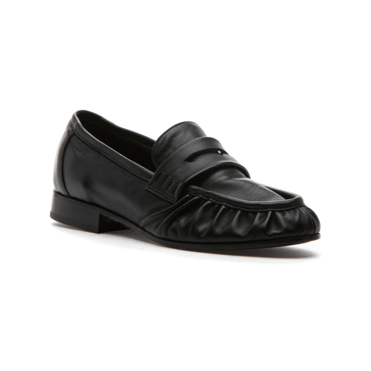 275 Central Women's Viola Loafer Black Leather - 11030080 - Tip Top Shoes of New York