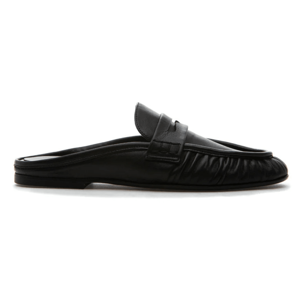 275 Central Women's Vivien Mule Black Leather - 11030099 - Tip Top Shoes of New York