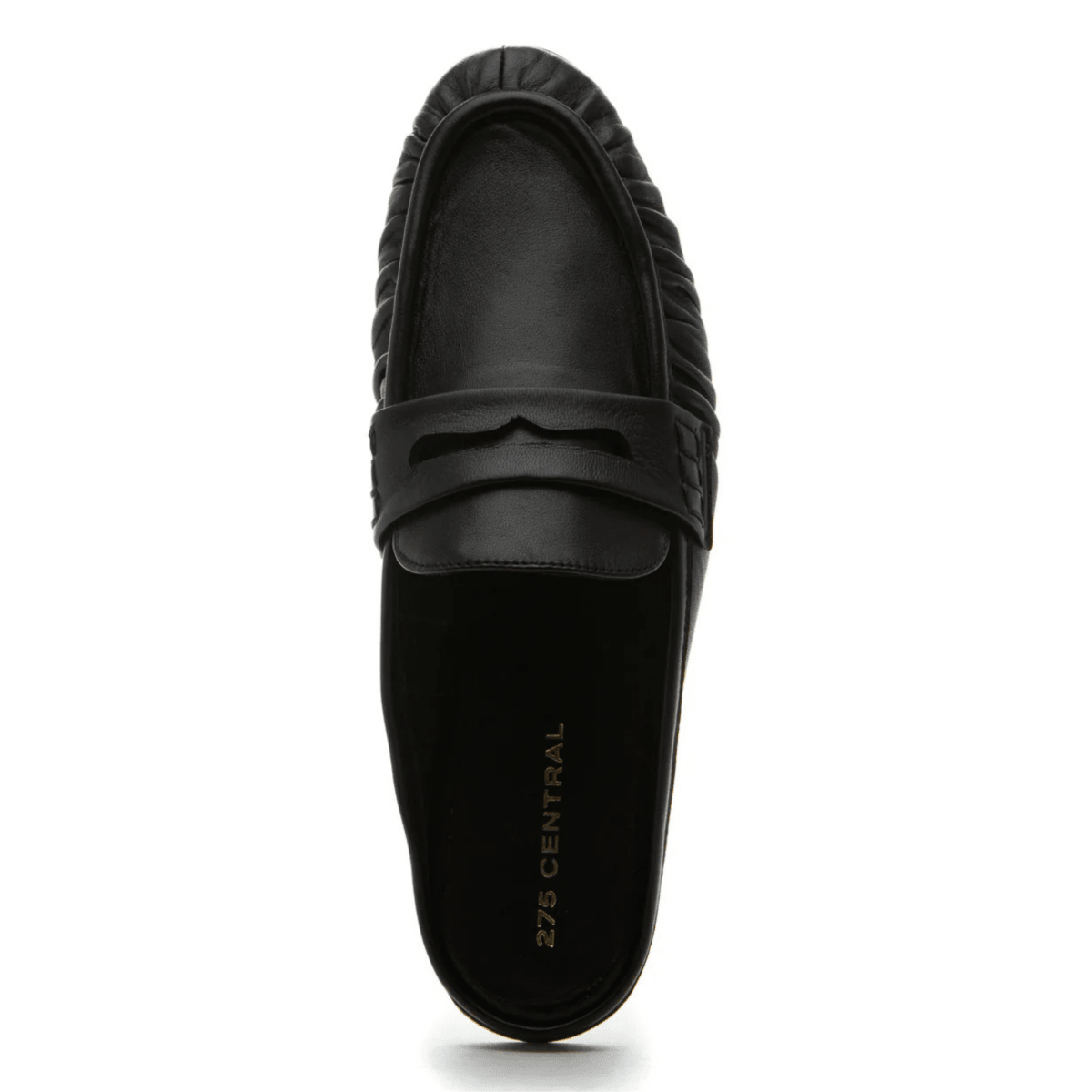 275 Central Women's Vivien Mule Black Leather - 11030099 - Tip Top Shoes of New York