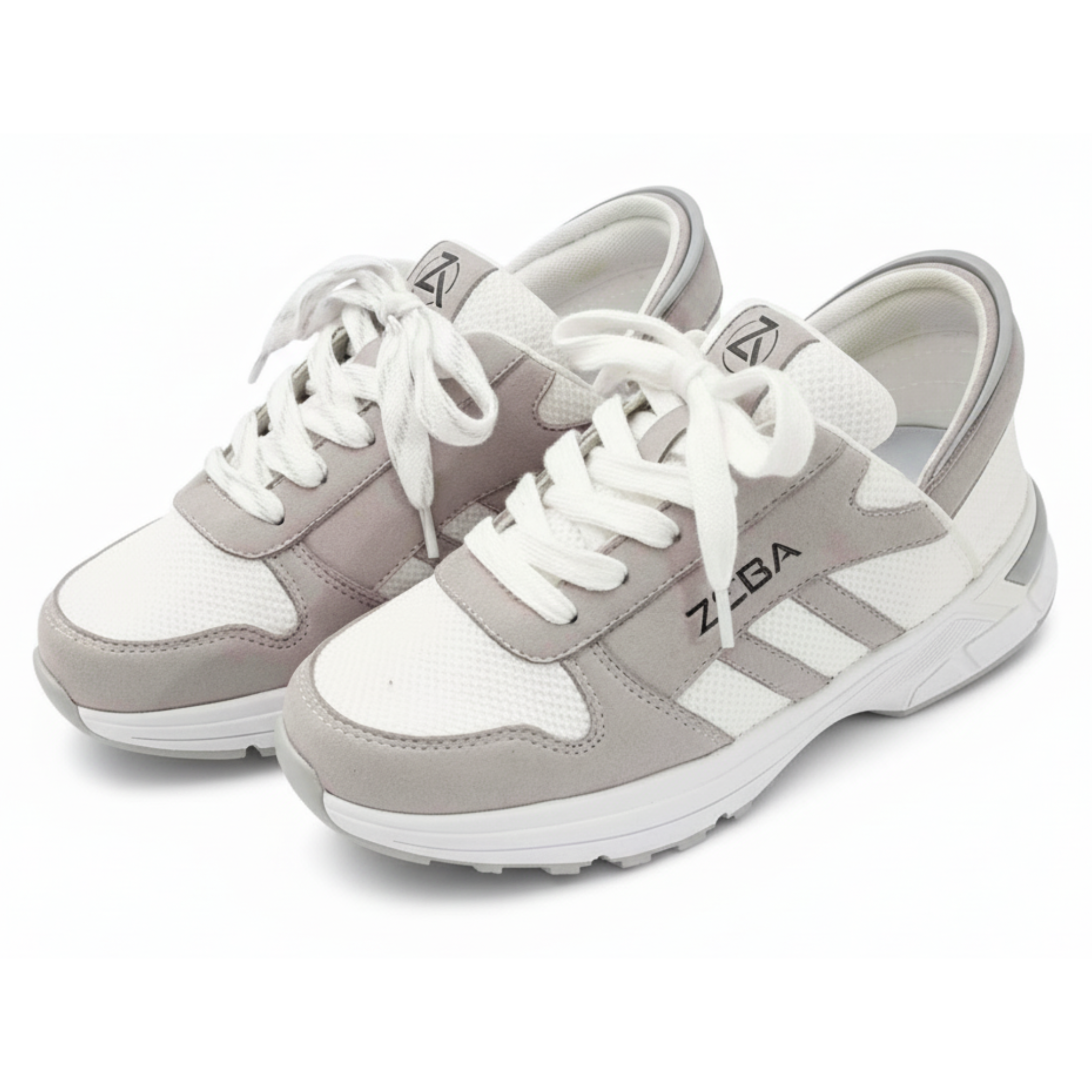 Zeba Women's White/Sand Slip On