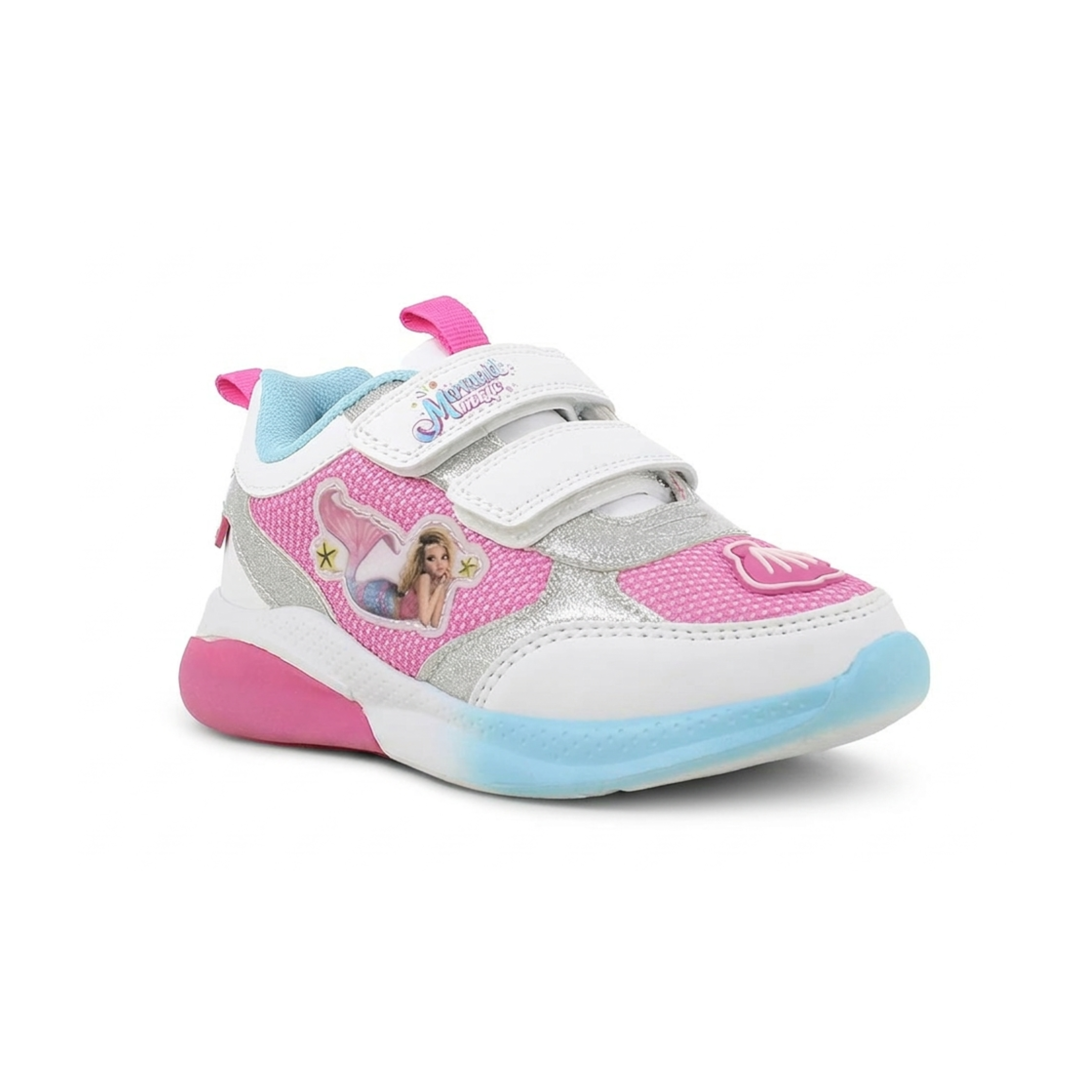 Primigi Girls Mermaid Magic Fuchsia/White Light Up