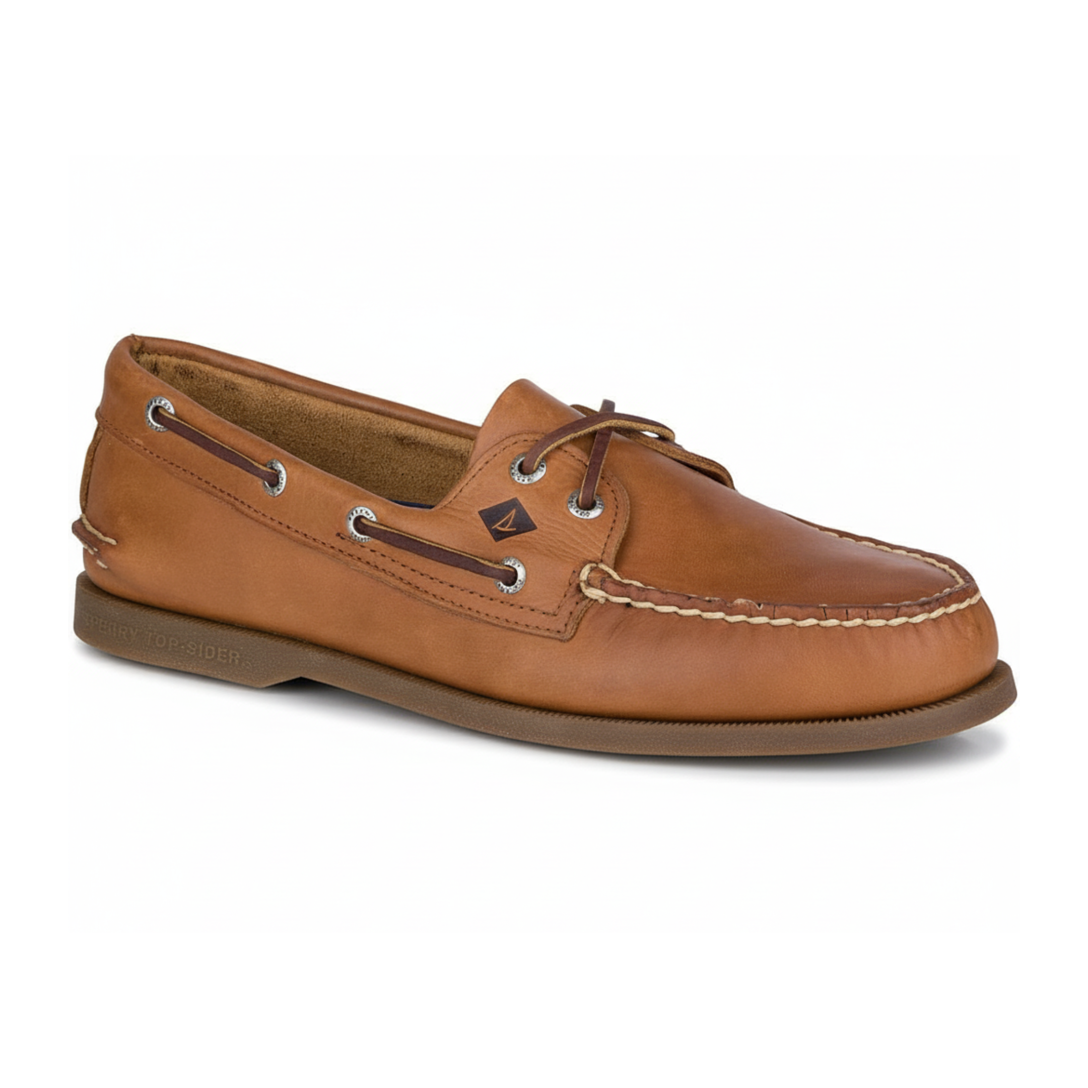 Sperry Men's Authentic Original Leather Boat Shoe Sahara Tan