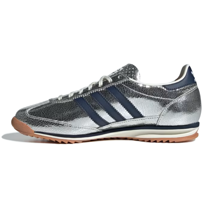 Adidas Women's SL 72 OG Silver Metallic/Collegiate Navy/Off White