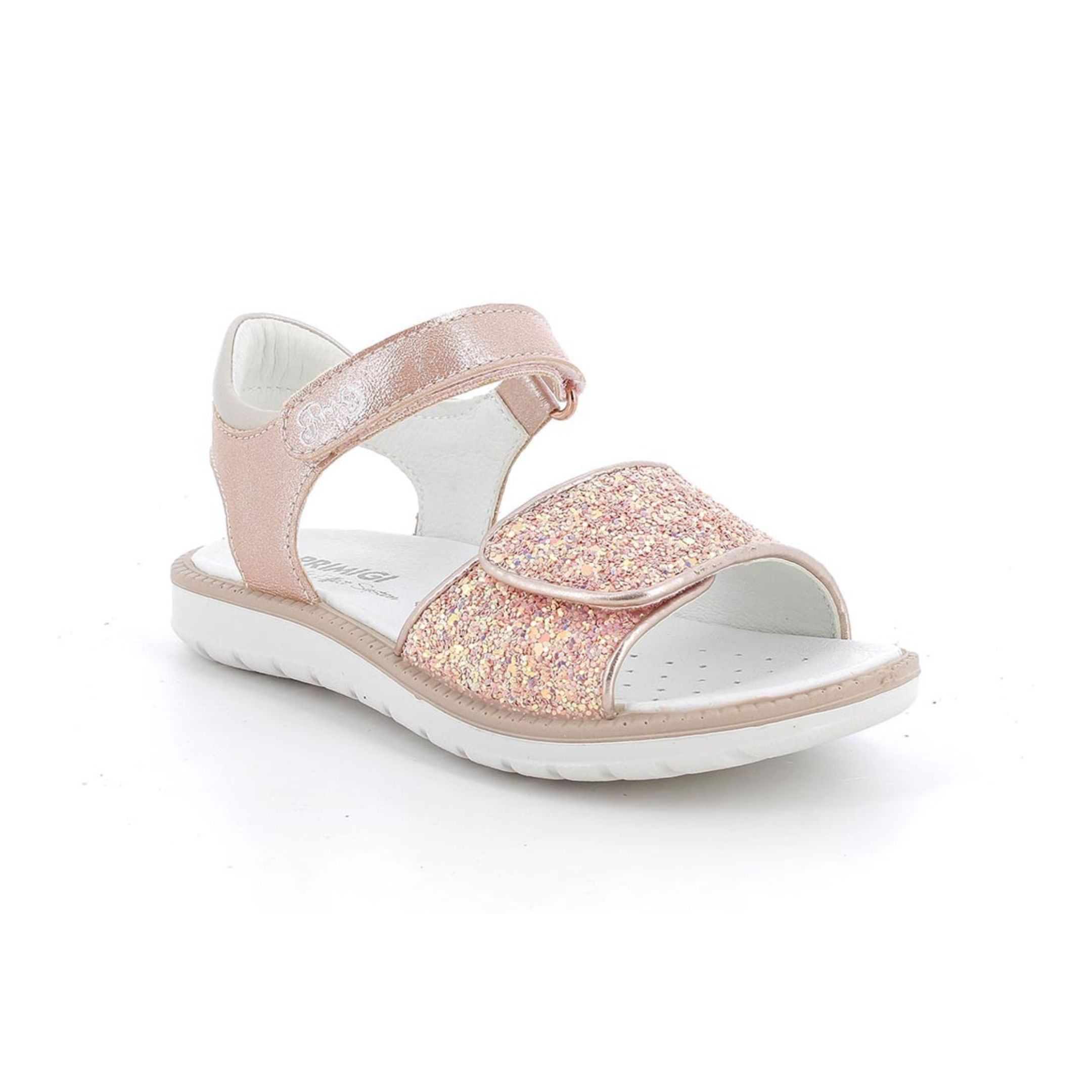 Primigi Girls (Sizes 26-30) Beige/Pink Glitter