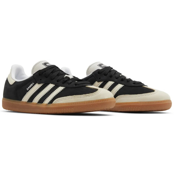 Adidas Women's Samba OG Core Black/Wonder White/Silver Metallic