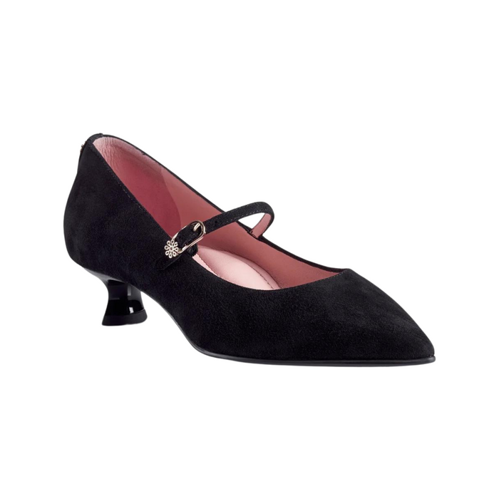 Ayelet By Naot Women's Rosalie Black Classic Suede