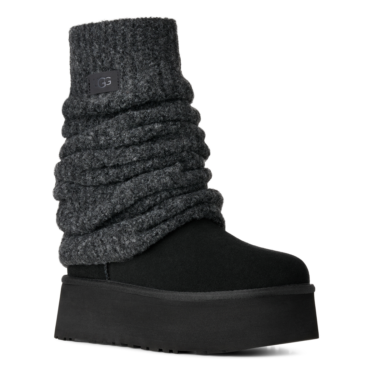 UGG Women's Classic Mini Dipper Legwarmer Black