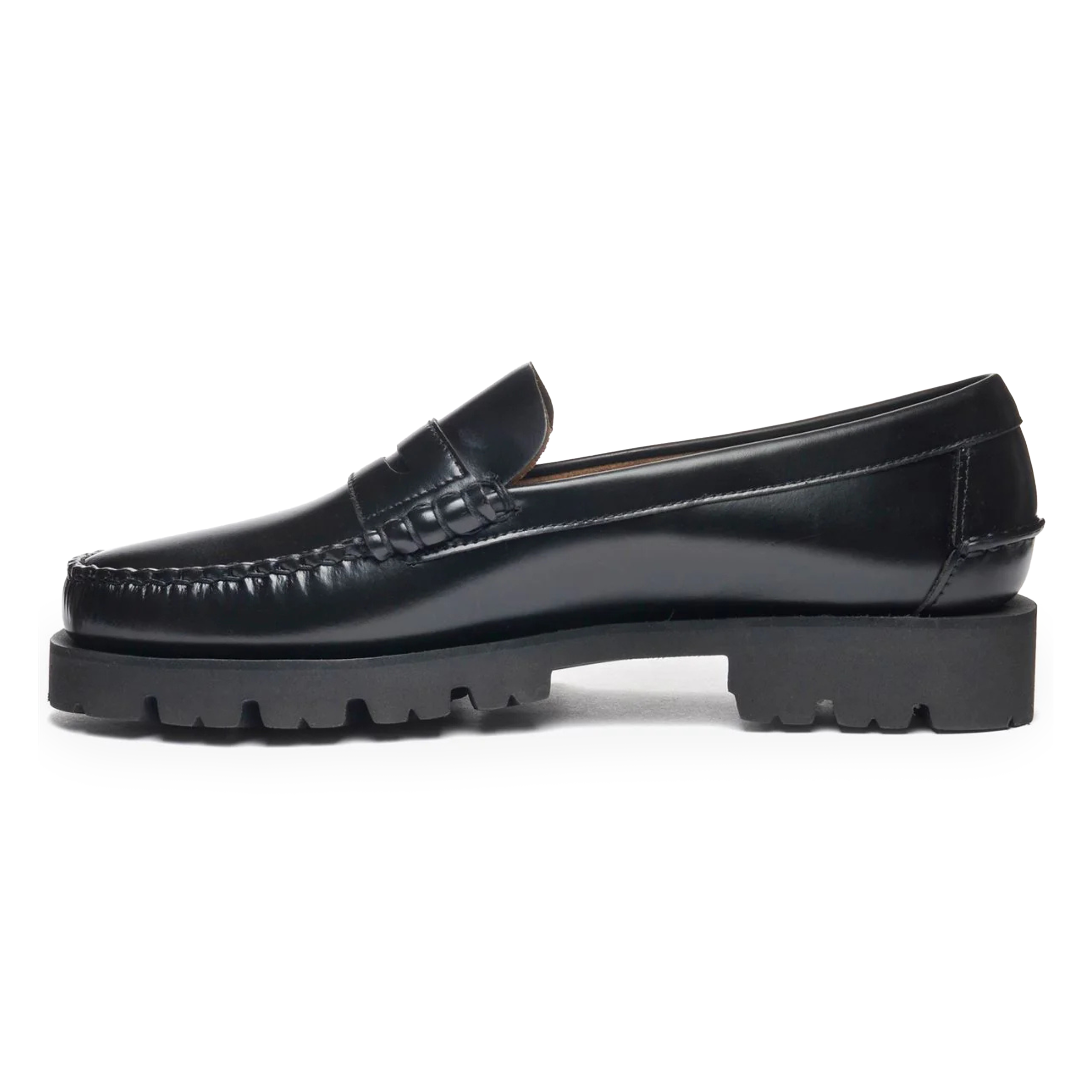Sebago Men's Dan Lug Black Leather