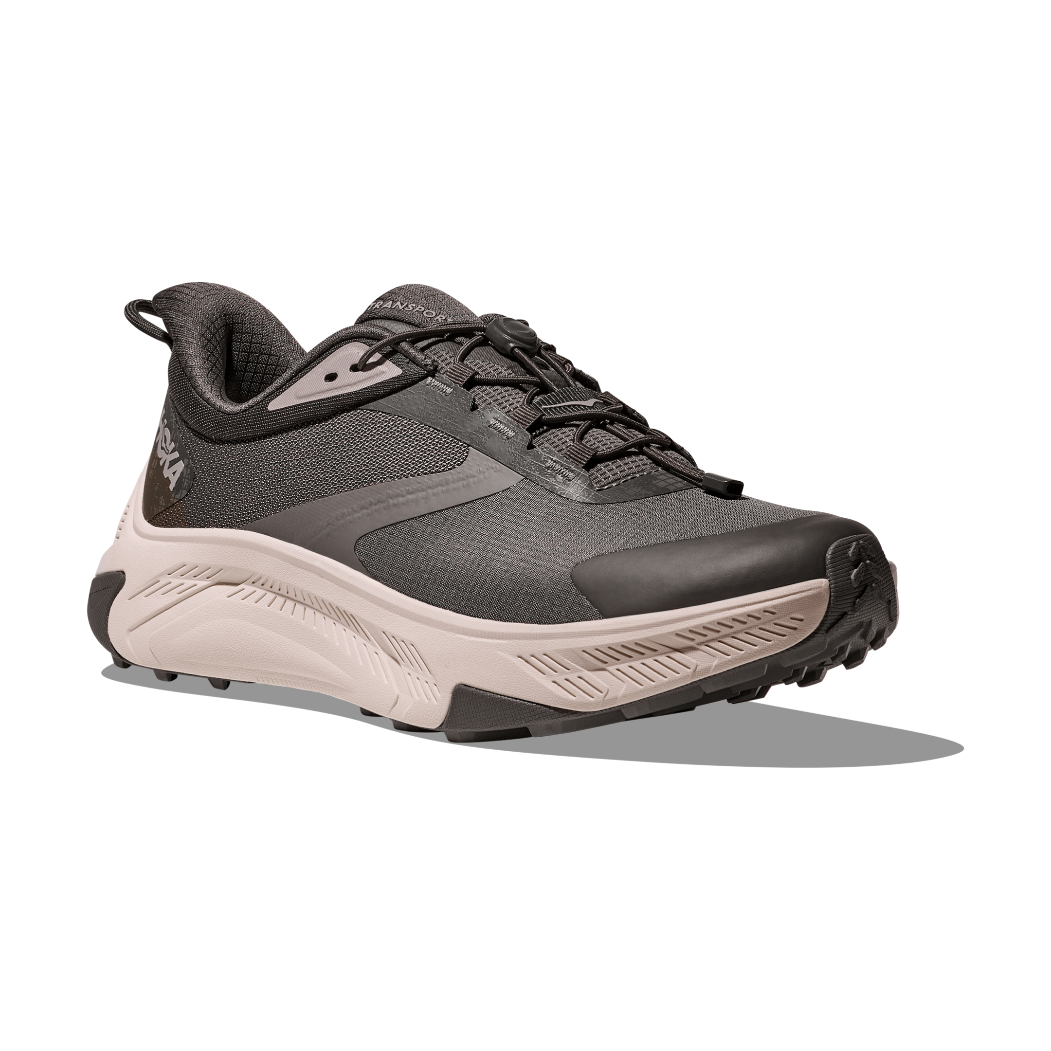 Hoka One One Men's Transport 2 Gravel/Stucco