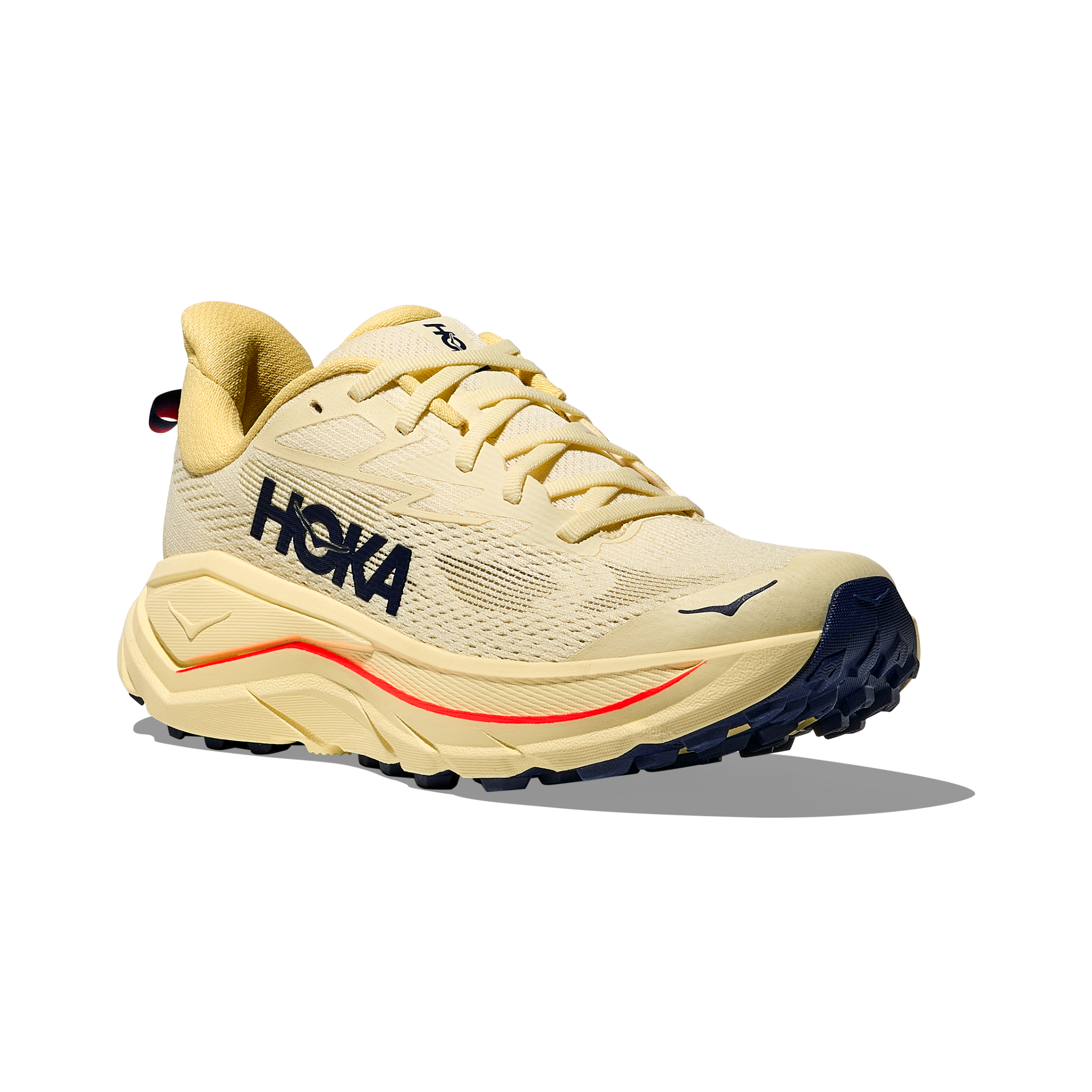 Hoka One One Women's Challenger 8 Vintage Yellow/Midnight Blue
