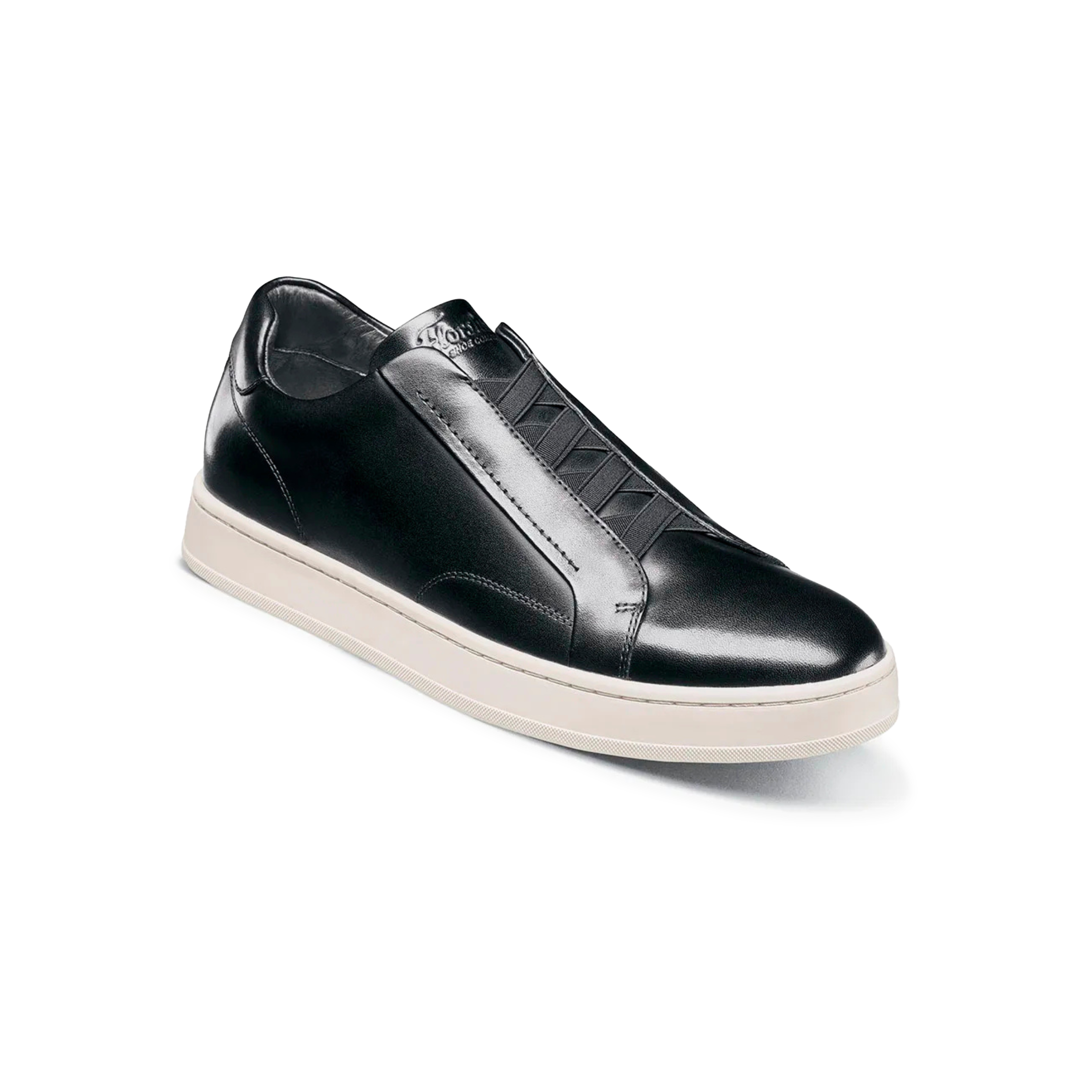 Florsheim Boys Monopoli Elastic Black/White
