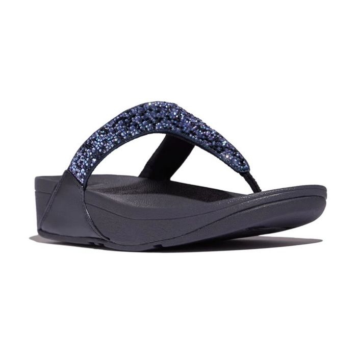 FitFlop Women's Lulu Crystal Mix Navy