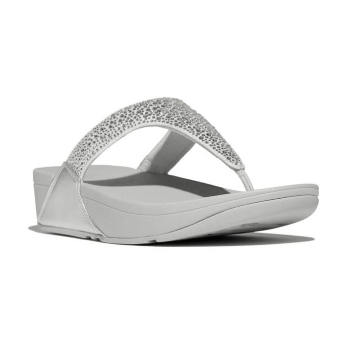 FitFlop Women's Lulu Crystal Mix Silver