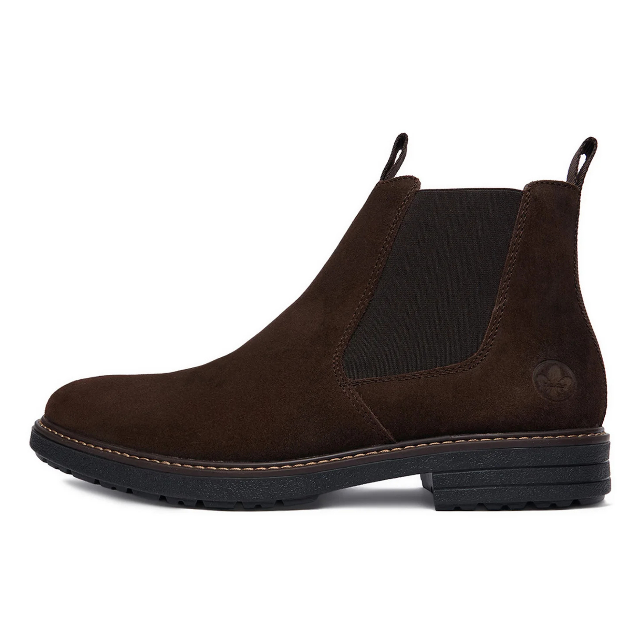 Rieker Men's 33180-28 Dark Brown Nubuck