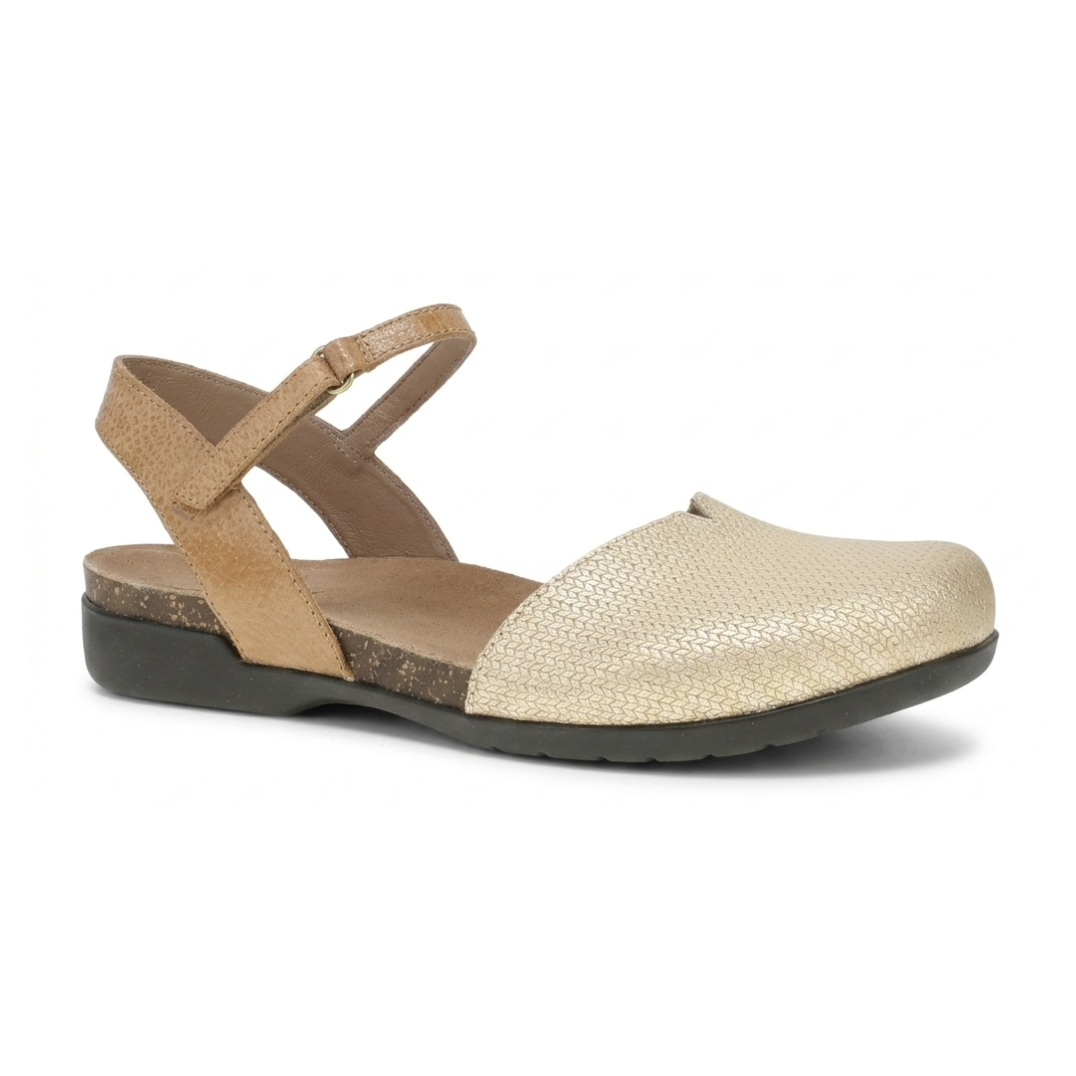 Dansko Women's Rowan Taupe/Metallic
