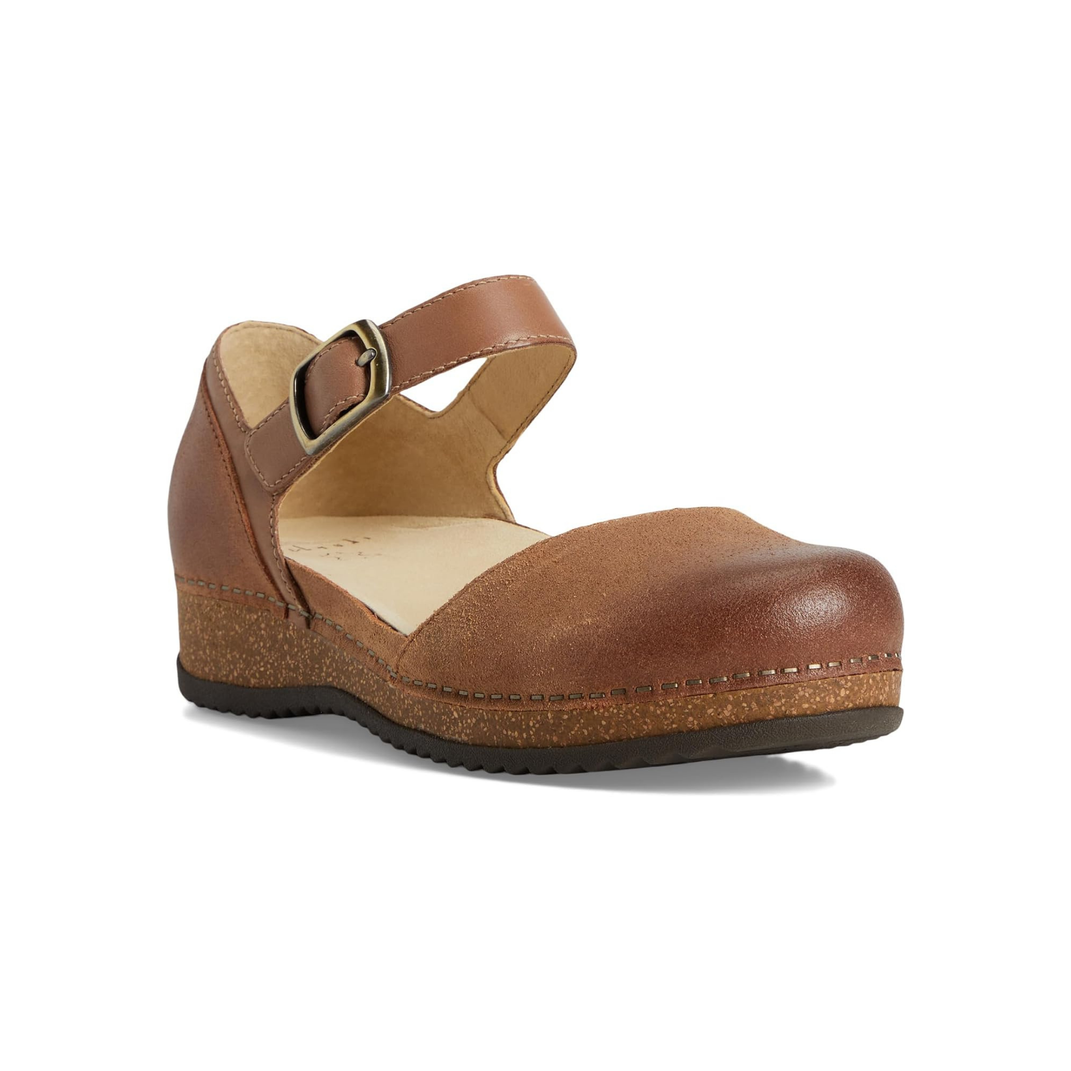 Dansko Women's Mae Tan Burnished Suede