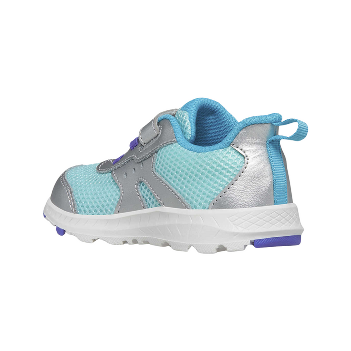 Saucony Toddler's Ride 10 Jr Silver/Turquoise