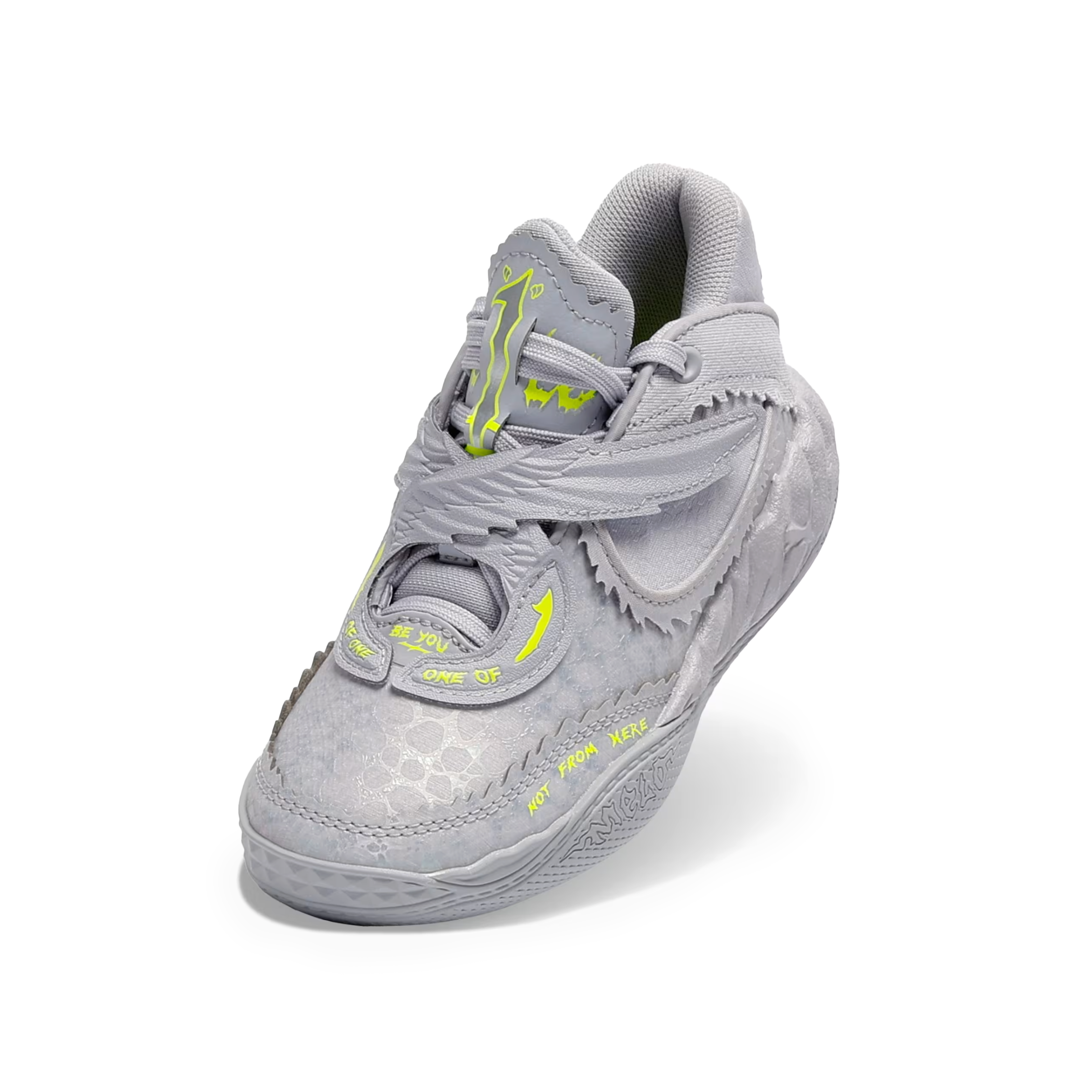 Puma x LaMelo Ball Boys (Preschool) MB.05 Metallic Shine Vibrant Silver/Yellow Alert/Glowing Red