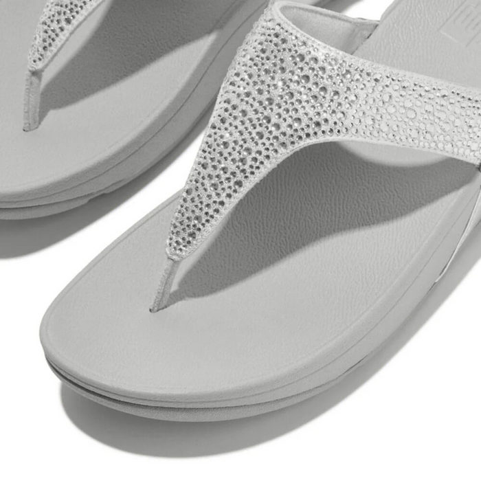 FitFlop Women's Lulu Crystal Mix Silver