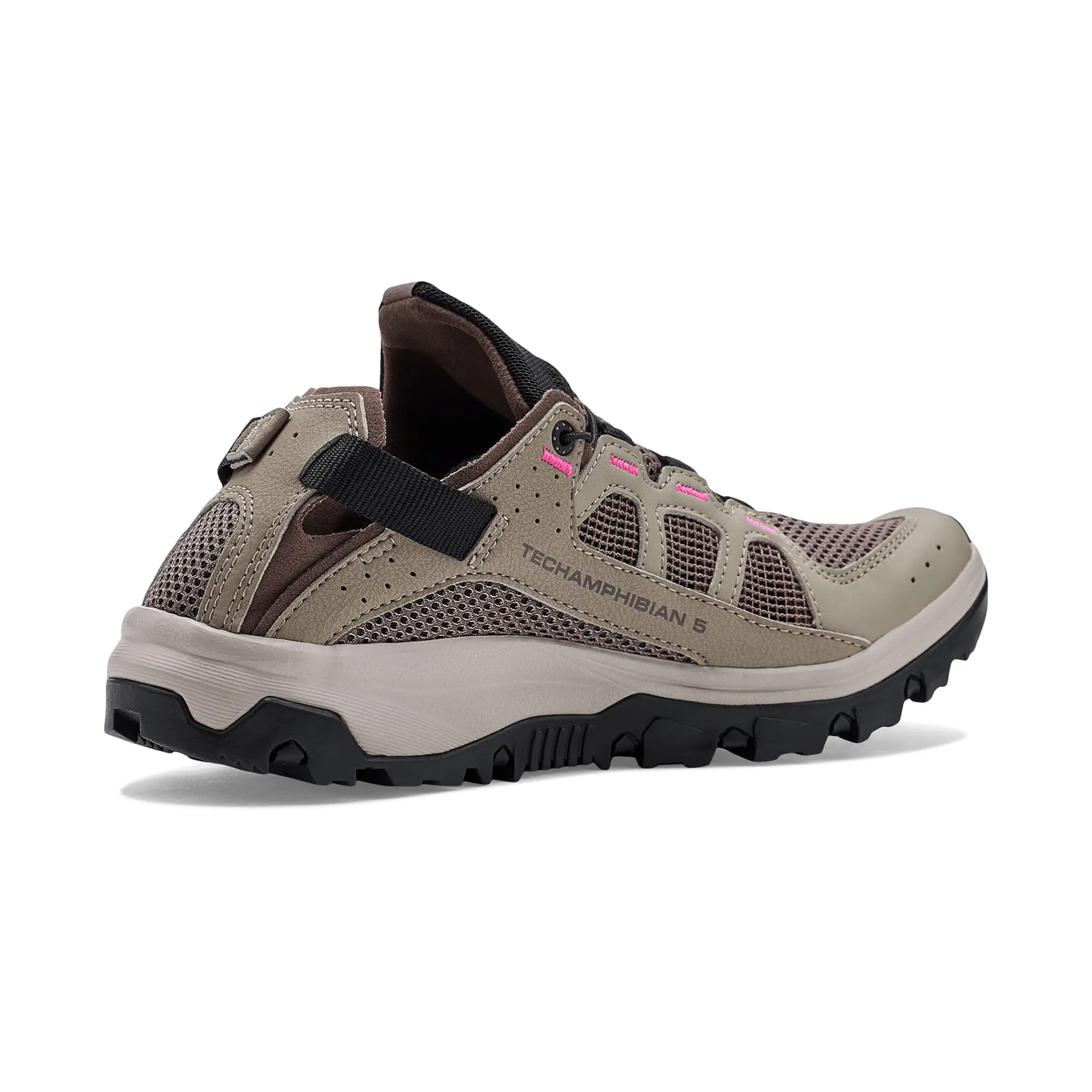 Salomon Women’s Techamphibian 5 Silver Sage/Iron/Knockout Pink