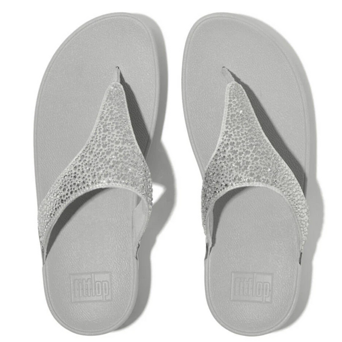 FitFlop Women's Lulu Crystal Mix Silver