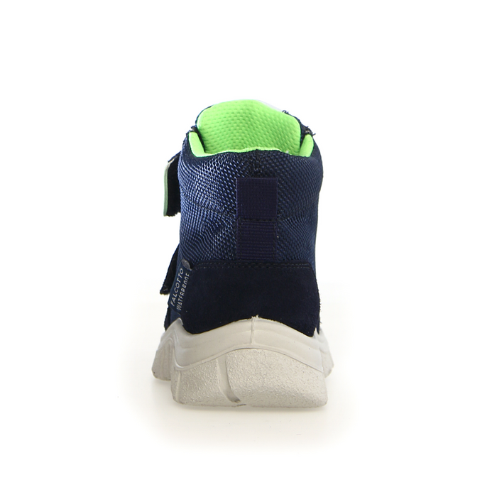 Naturino Toddler's (Sizes 23-27) Falcotto Amalki VL Waterproof Navy/Lime