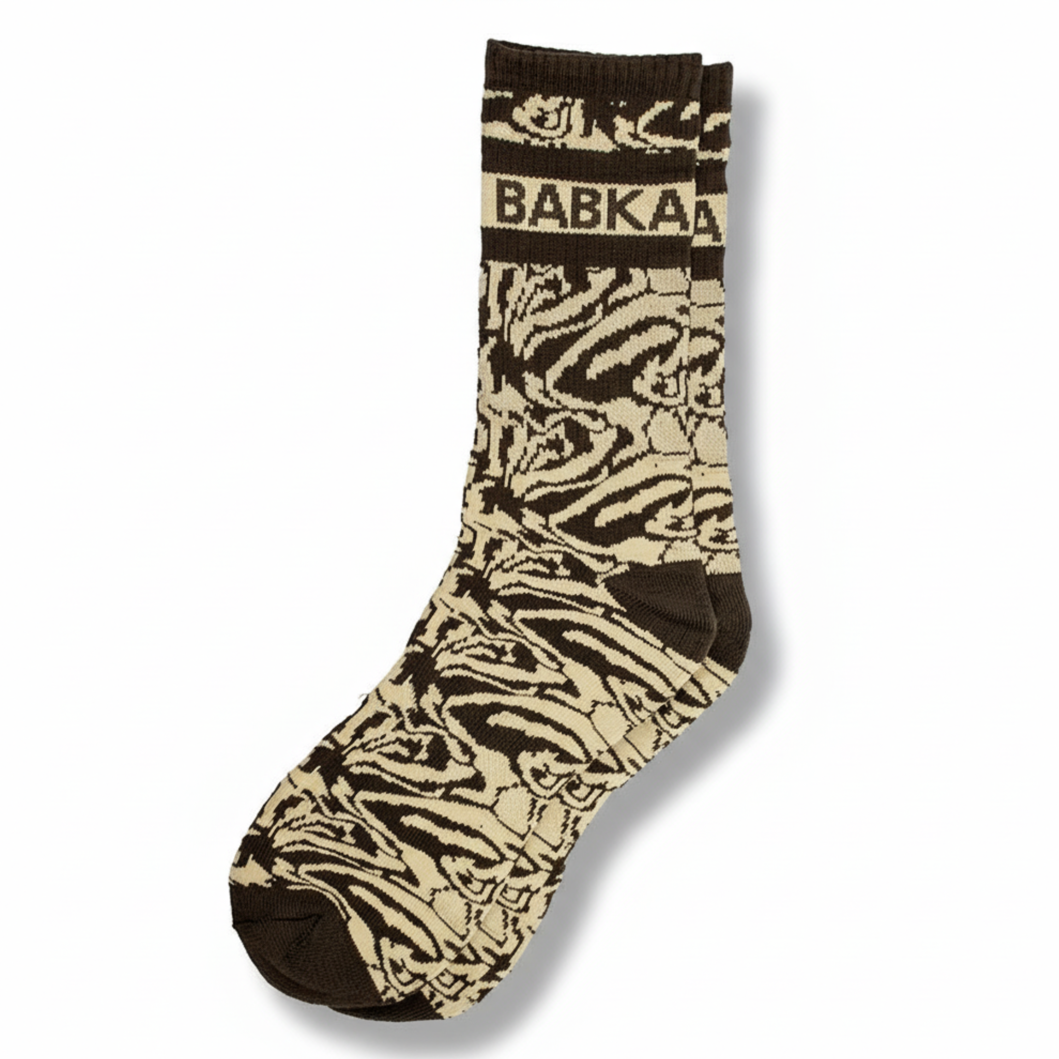 Old Jewish Men Men's Babka Socks Brown
