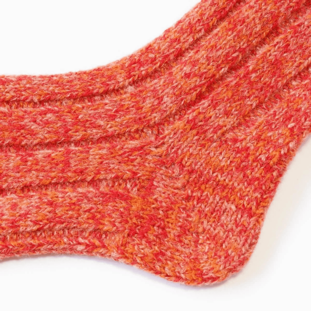 A Hope Hemp Men's Hemp-Wool Blend Sock Red/Indigo - 11044918 - Tip Top Shoes of New York