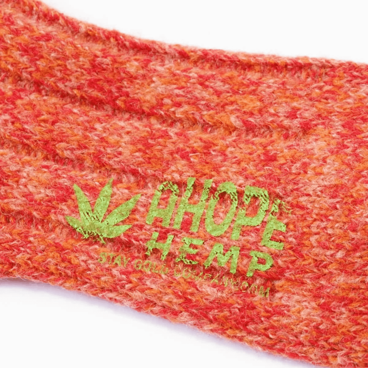A Hope Hemp Men's Hemp-Wool Blend Sock Red/Indigo - 11044918 - Tip Top Shoes of New York