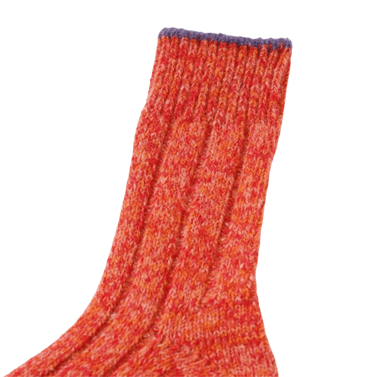 A Hope Hemp Men's Hemp-Wool Blend Sock Red/Indigo - 11044918 - Tip Top Shoes of New York