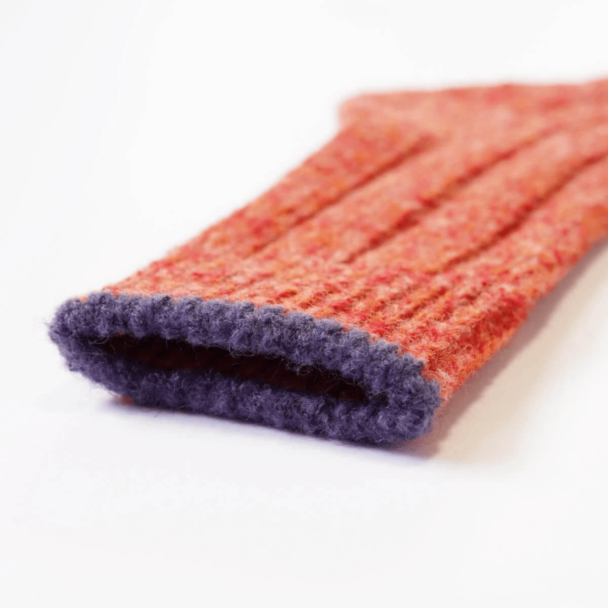 A Hope Hemp Men's Hemp-Wool Blend Sock Red/Indigo - 11044918 - Tip Top Shoes of New York