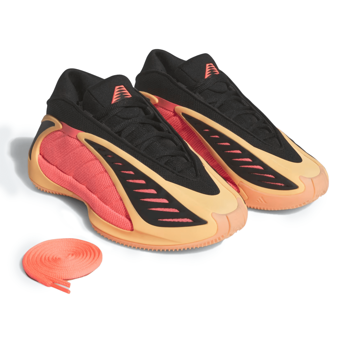 Adidas Boys (Grade School) Anthony Edwards 2 Acid Orange/Core Black/Acid Red - 1098716 - Tip Top Shoes of New York