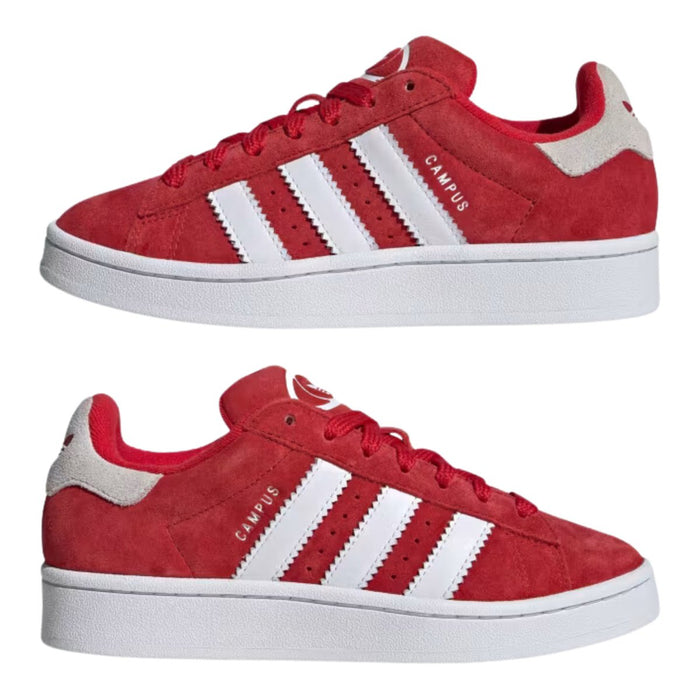 Adidas Boy's (Grade School) Campus 00s Better Scarlet/Cloud White - 1087244 - Tip Top Shoes of New York