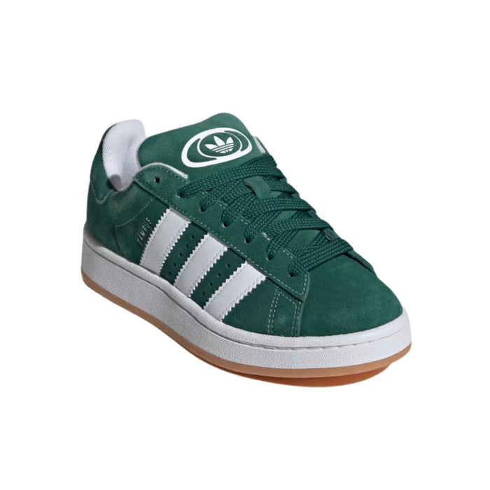 Adidas Boy's (Grade School) Campus 00s Dark Green/Cloud White/Off White - 1087236 - Tip Top Shoes of New York