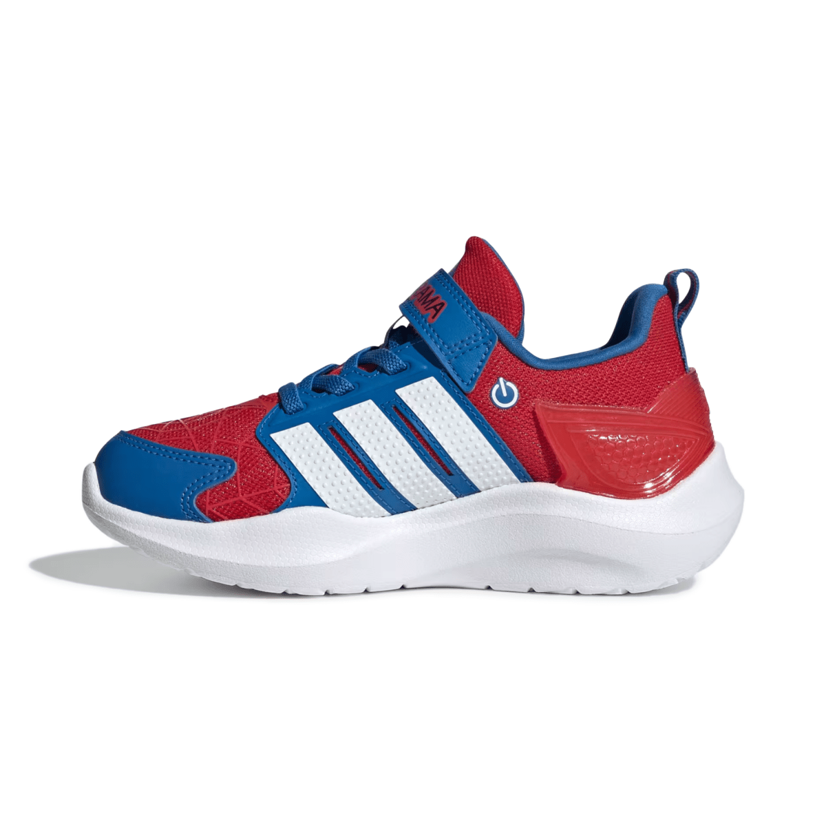 Adidas Boys Marvel Lightorama Better Scarlet/Cloud White/Bright Royal Spider Man - 1105383 - Tip Top Shoes of New York