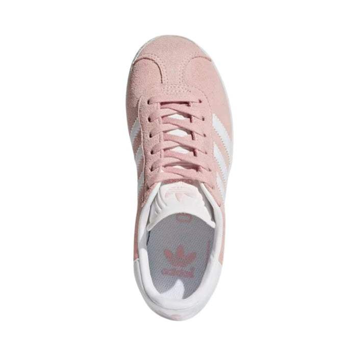 Adidas Girl's Gazelle Icey Pink/Cloud White/Gold Metallic - 1070912 - Tip Top Shoes of New York