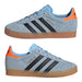 Adidas Girl's (Preschool) Gazelle Clear Sky/Core Black/Solar Orange - 1084835 - Tip Top Shoes of New York