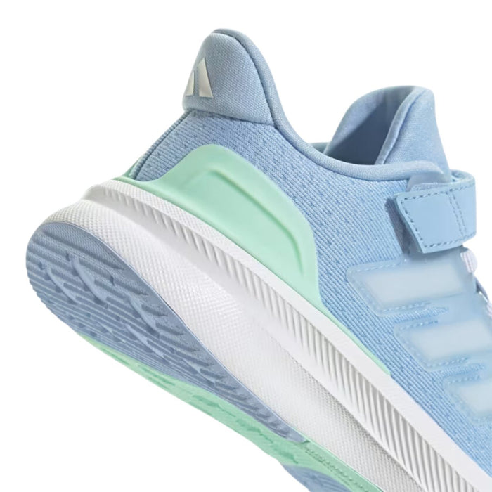 Adidas Girl's (Preschool) Ultrarun 5 Glow Blue/Cloud White/Clear Mint - 1084972 - Tip Top Shoes of New York