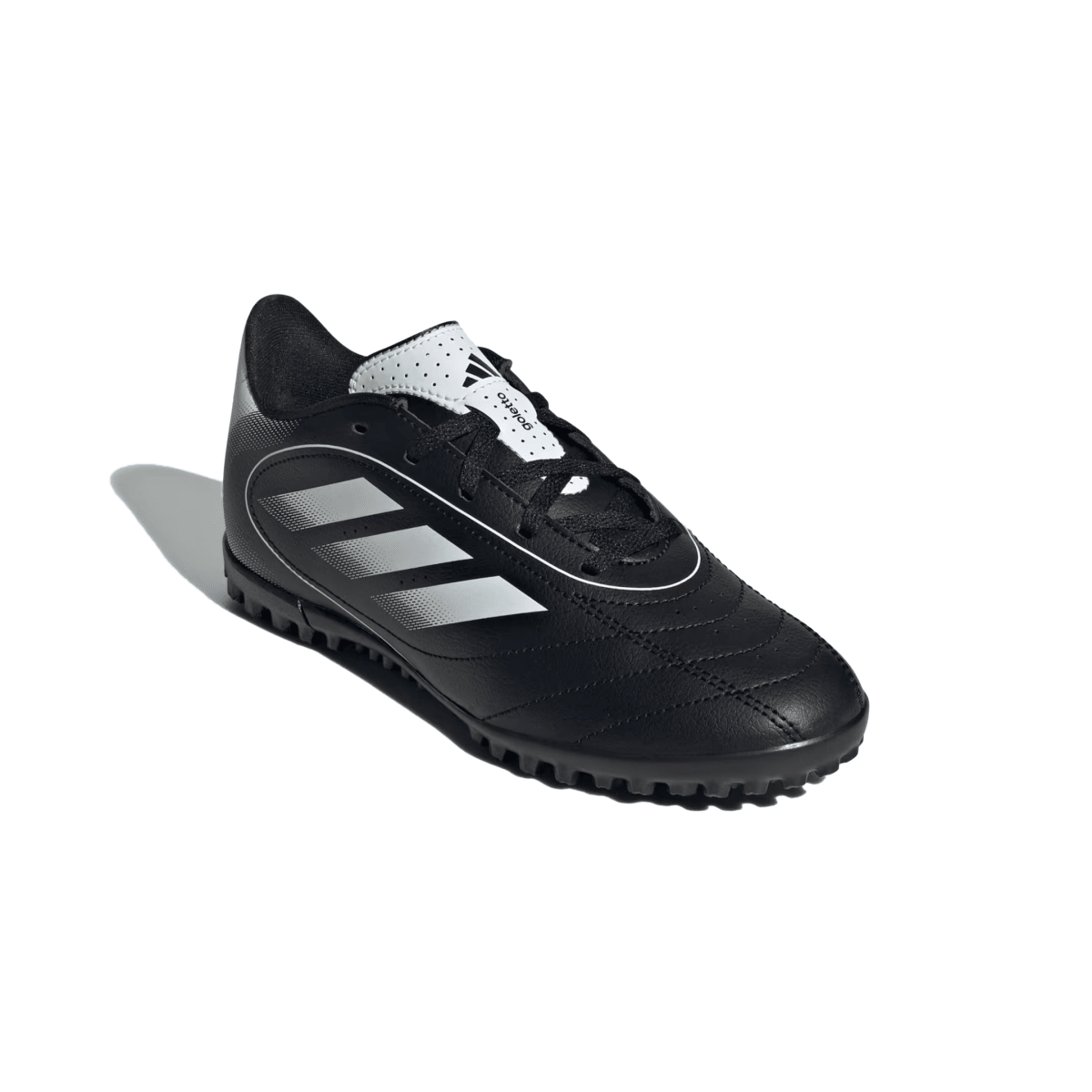 Adidas Kids Goletto IX Laceless Turf Black/White - 1108535 - Tip Top Shoes of New York